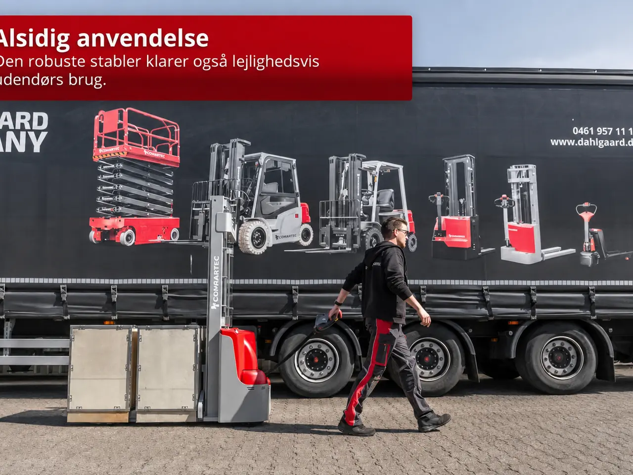 Billede 14 - CS12-30F Elektrisk stabler med friløft - 1200 kg, 3000 mm