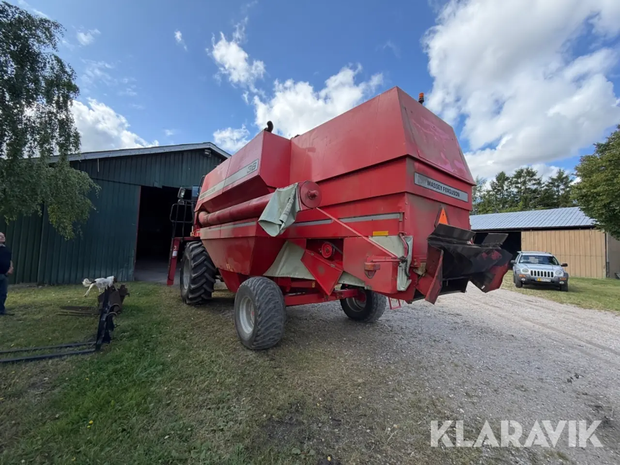 Billede 4 - Mejetærsker Massey Ferguson MF36