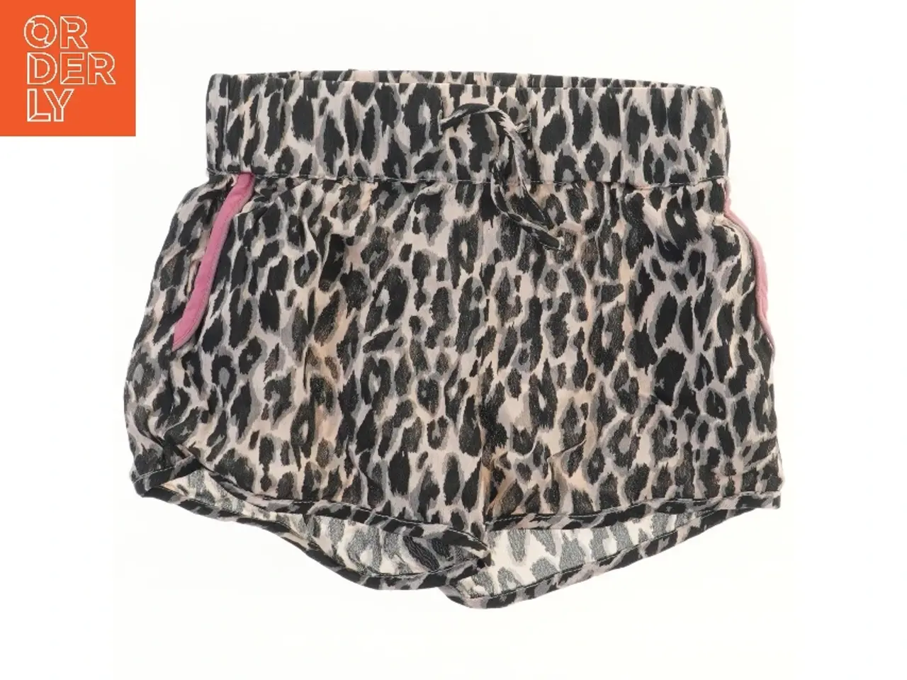 Billede 1 - Shorts med leopardprint og elastik i taljen fra Petit (str. 128)