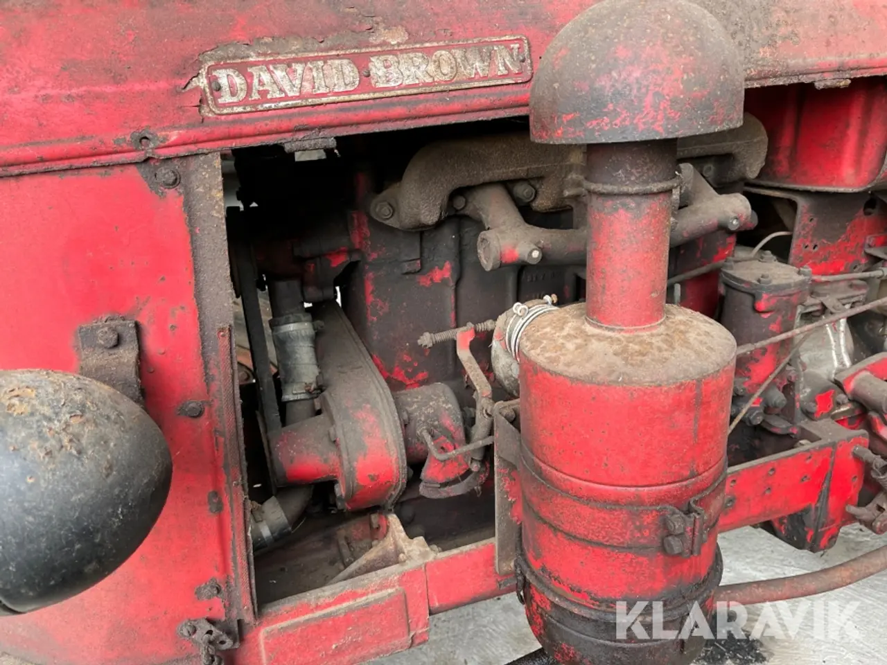 Billede 4 - Veterantraktor David Brown Cropmaster