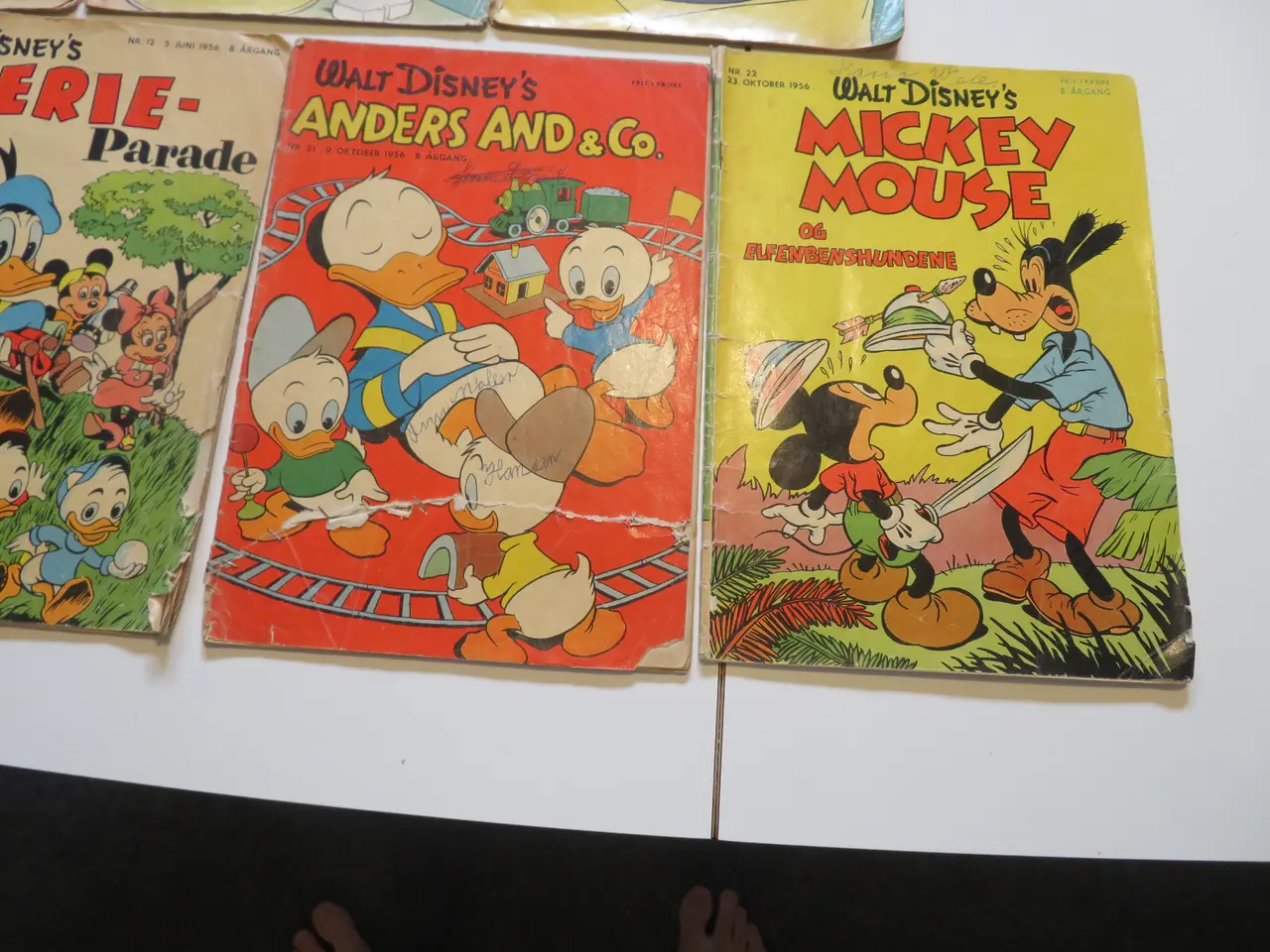 Billede 4 - Anders And blade, 1951-1956, 11 stk.
