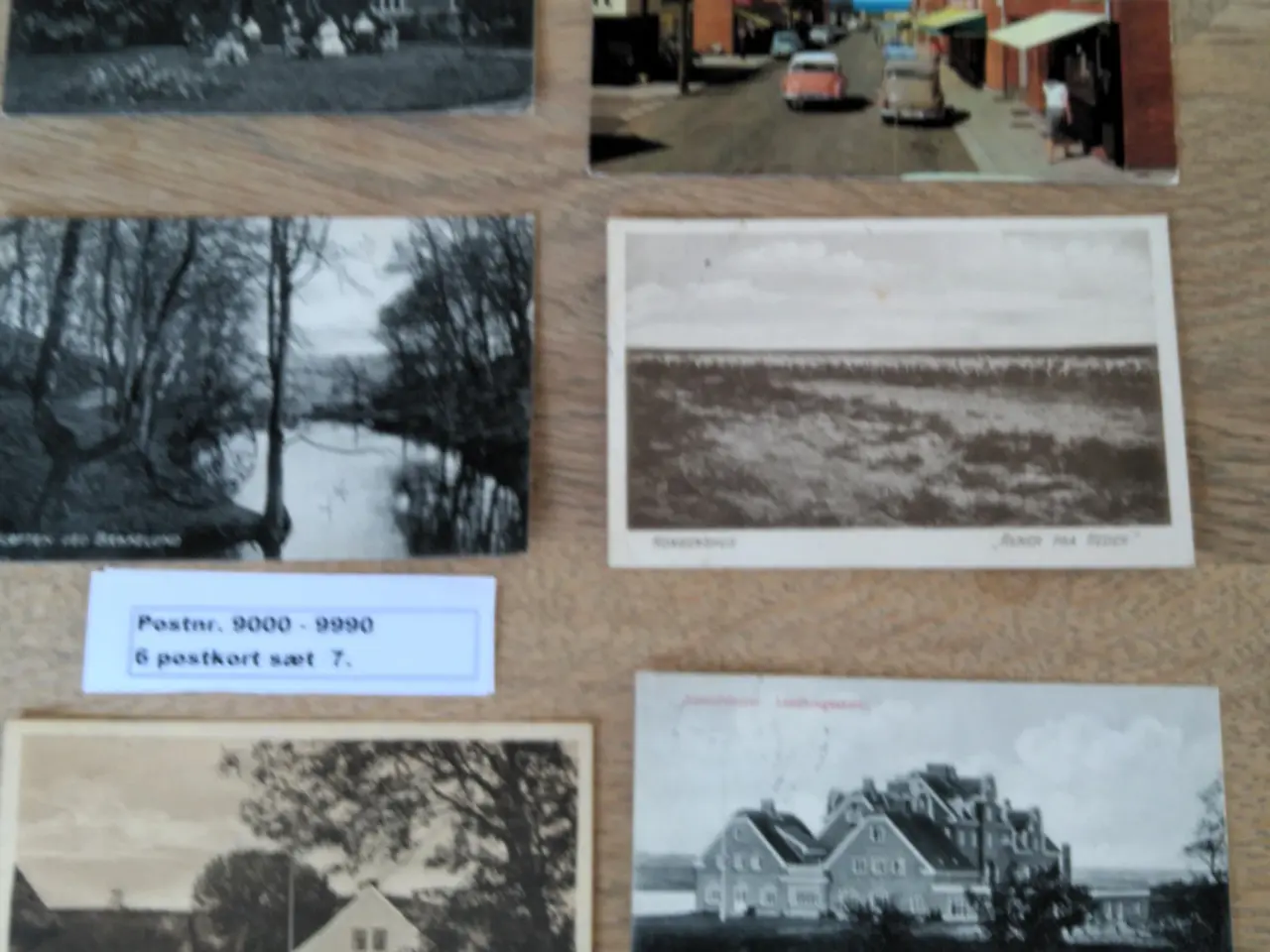 Billede 1 - 31 postkort by & egnskort postområde 9000 – 9990
