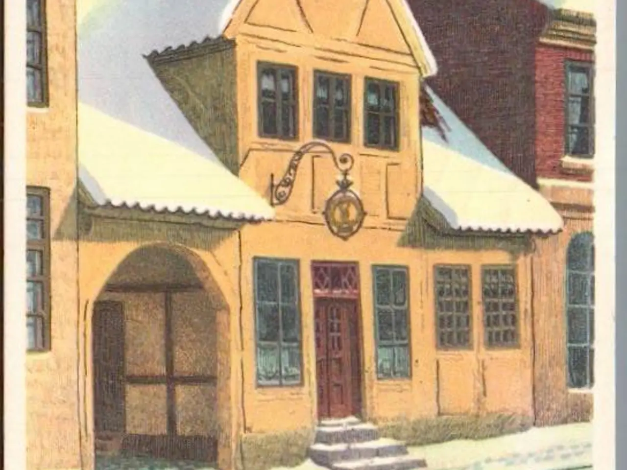 Billede 1 - Holm, Peter  - Glædelig Jul - Postkort  - Brugt