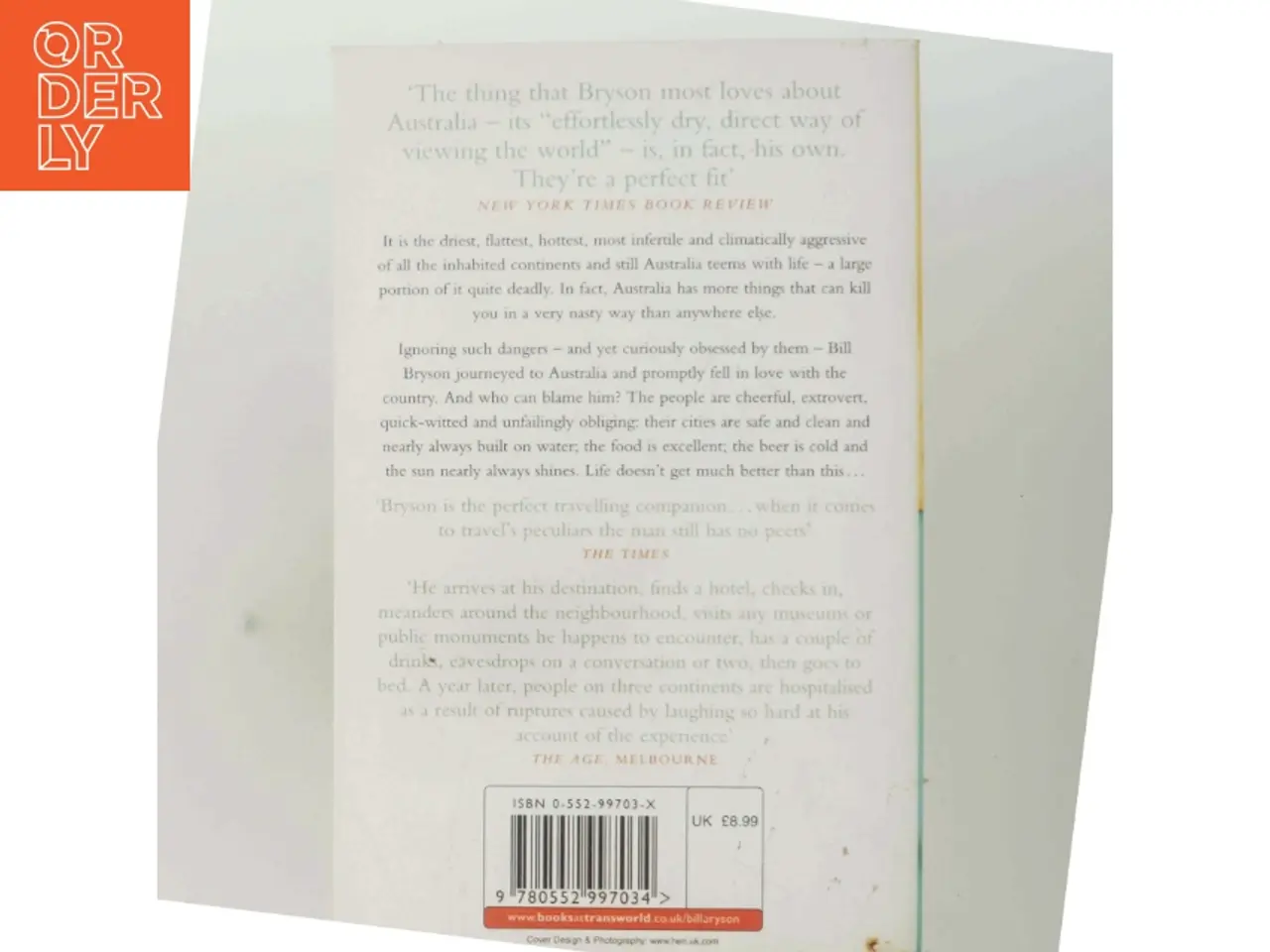 Billede 3 - Down under af Bill Bryson (Bog)