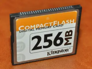 Kingston 256Mbyte CF/256 Compact Flash Card