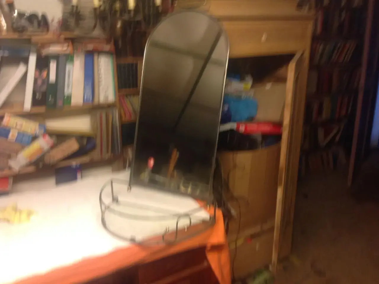 Billede 4 - Spejl 80 x 12o Med træramme
