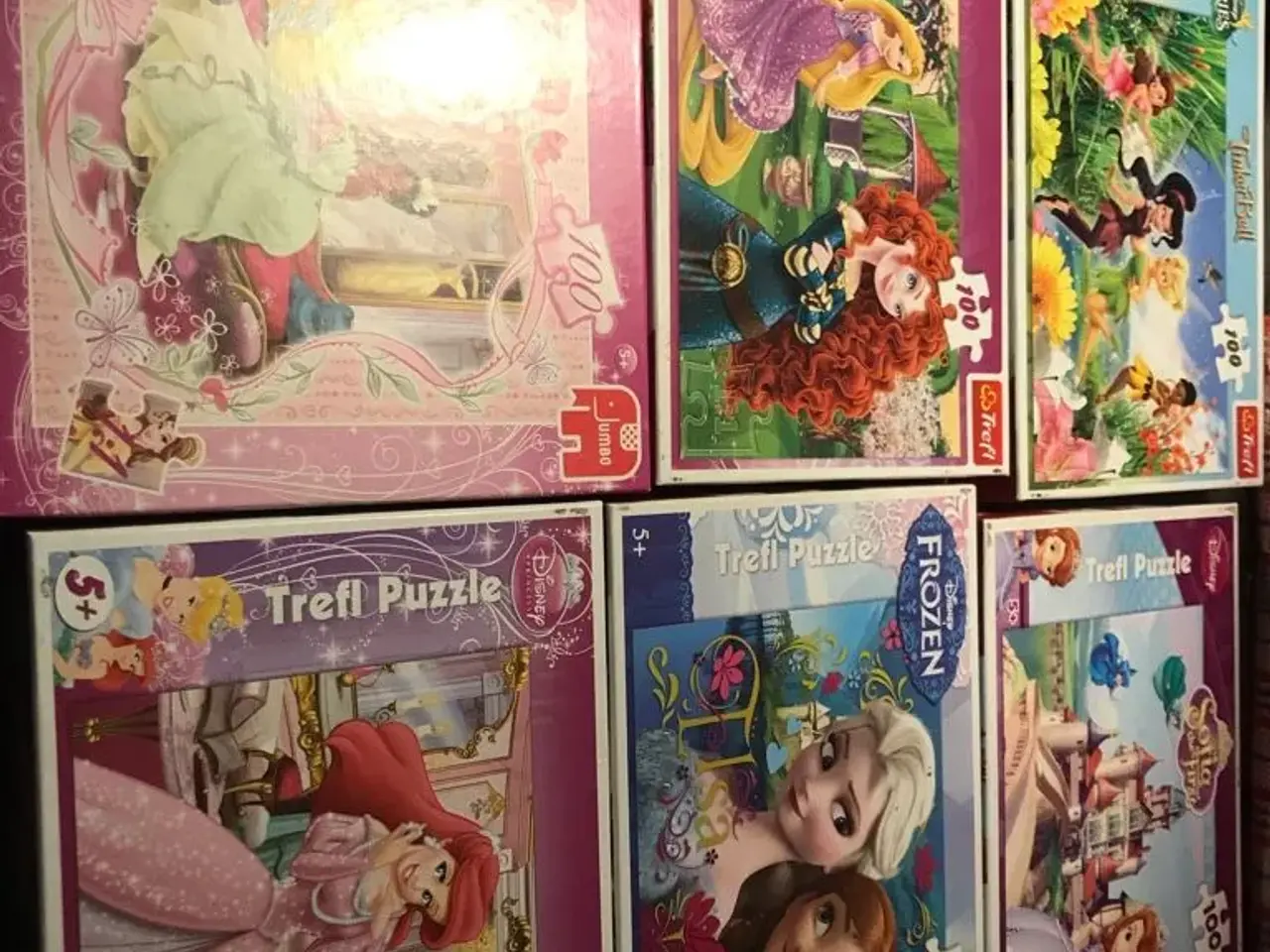 Billede 4 - 5 prinsesse puslespil