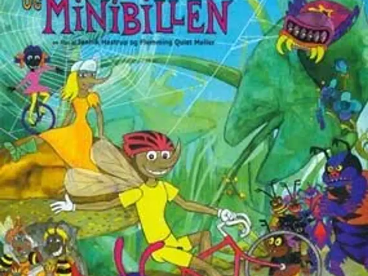Billede 1 - CYKELMYGGEN og Minibillen ; GRATIS