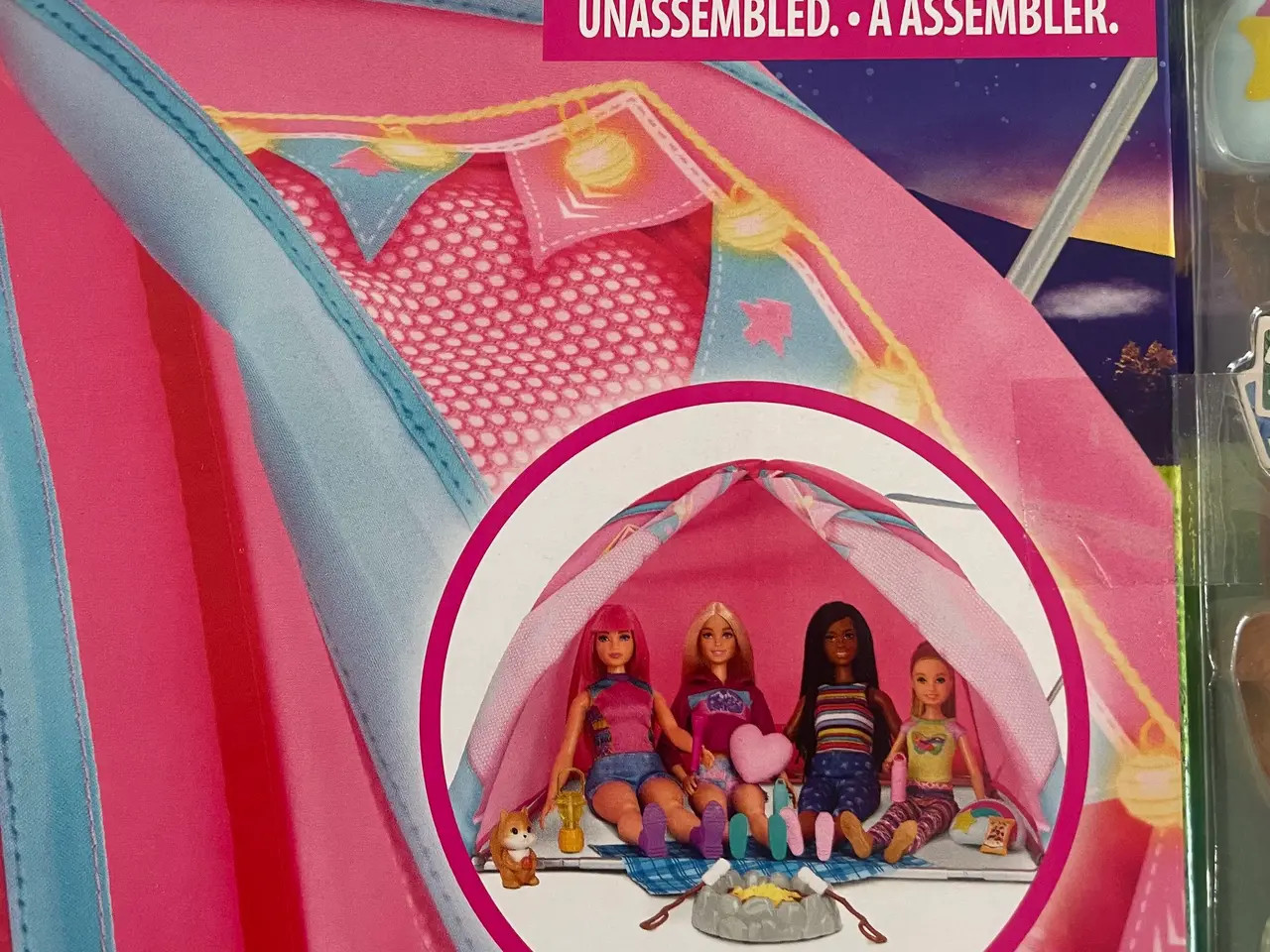 Billede 3 - Barbie på telttur 