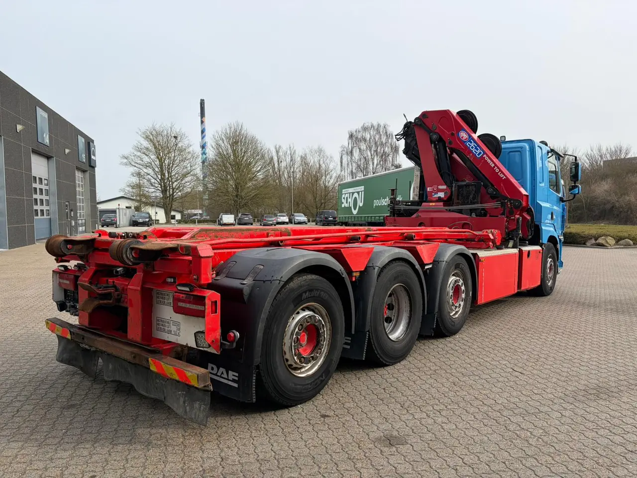 Billede 4 - DAF CF520 8x2-6, Hejs-kran