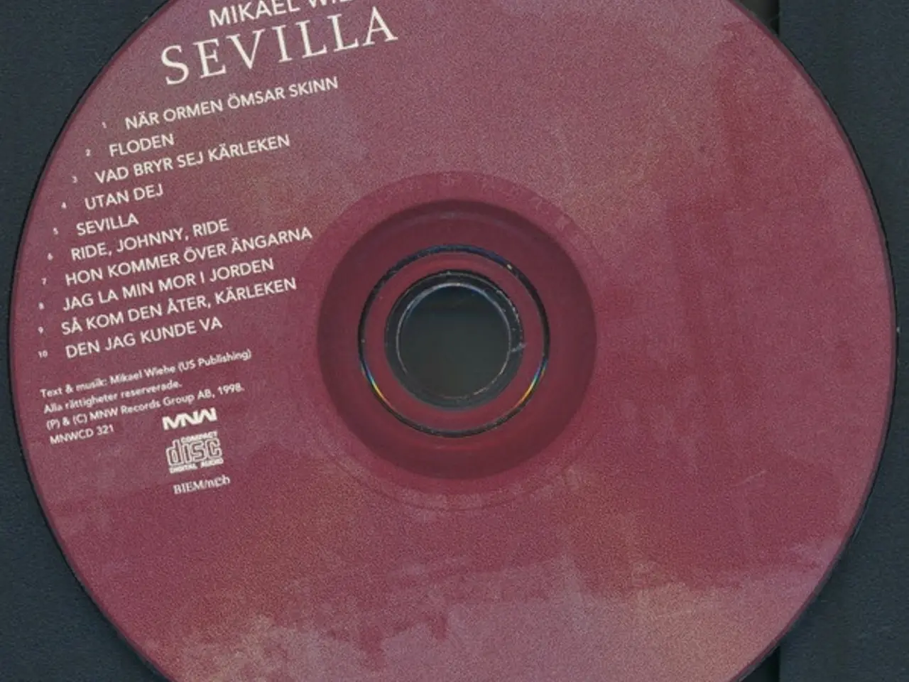 Billede 3 - Mikael Wiehe – Sevilla – CD