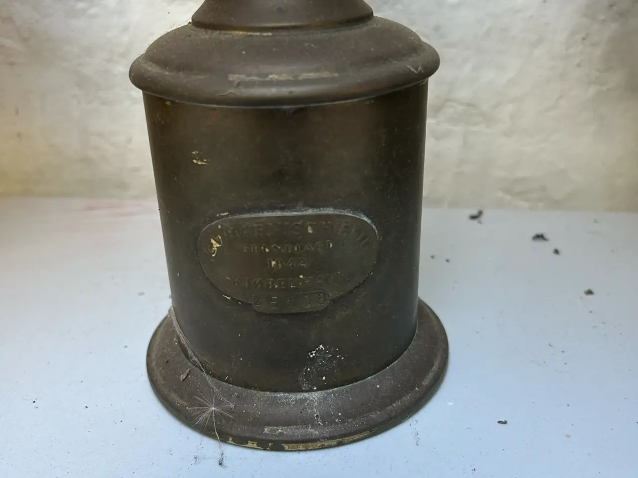 Billede 1 - Antik petroliumslampe