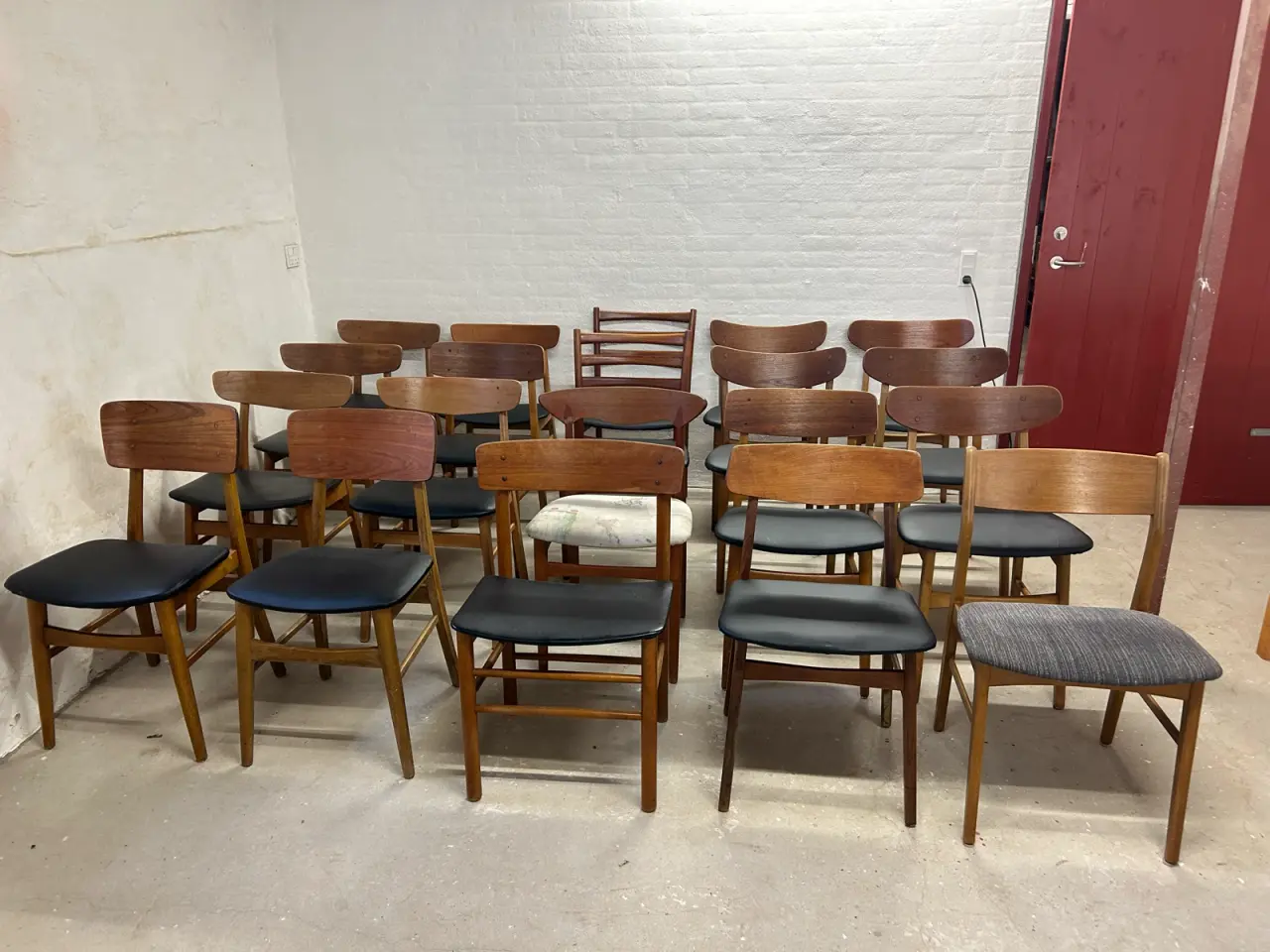 Billede 3 - Sæt af originale danske designstole fra Farstrup M
