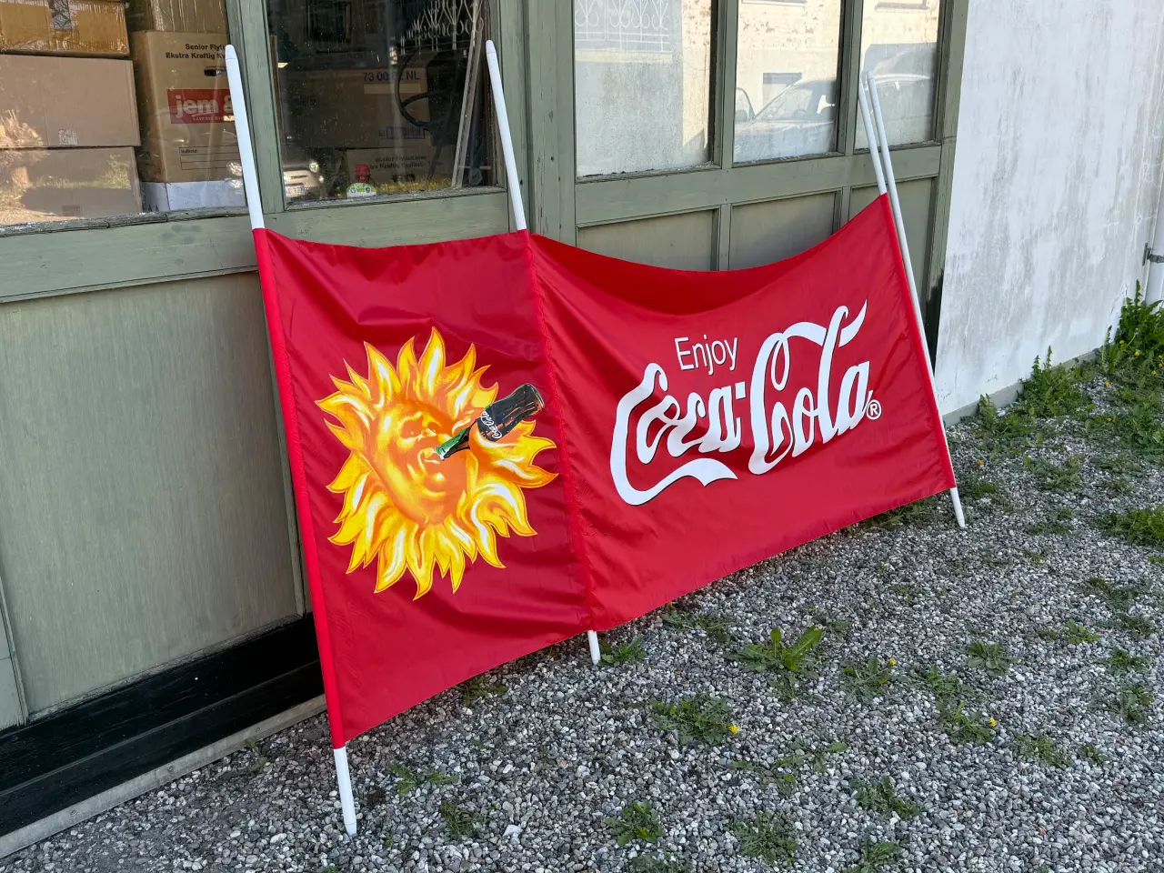 Billede 3 - Flot vintage Coca-Cola læsejl