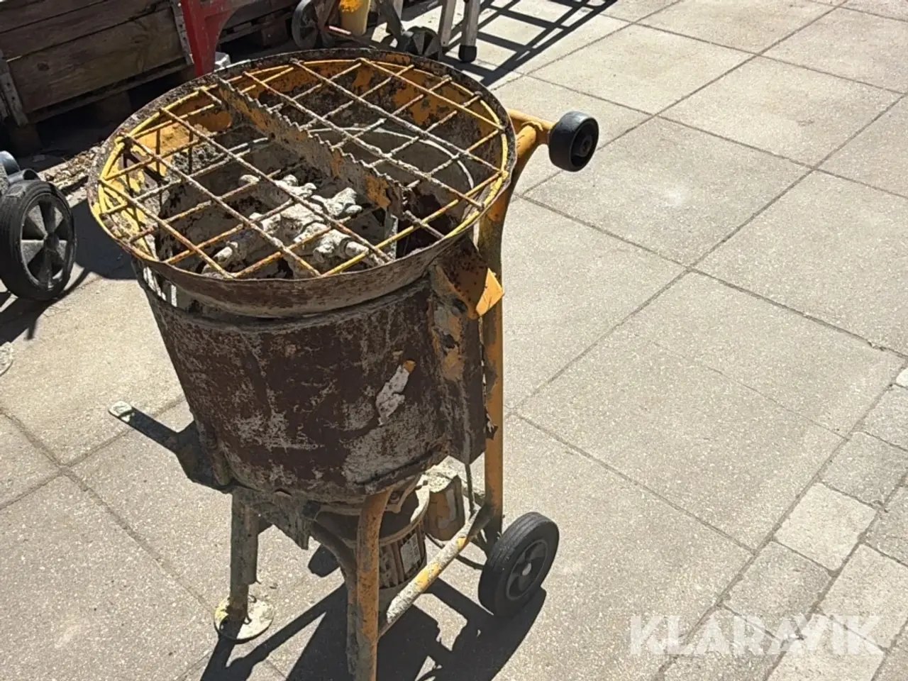 Billede 3 - Tvangsblander Soroto 45 liter med ML 8024 motor
