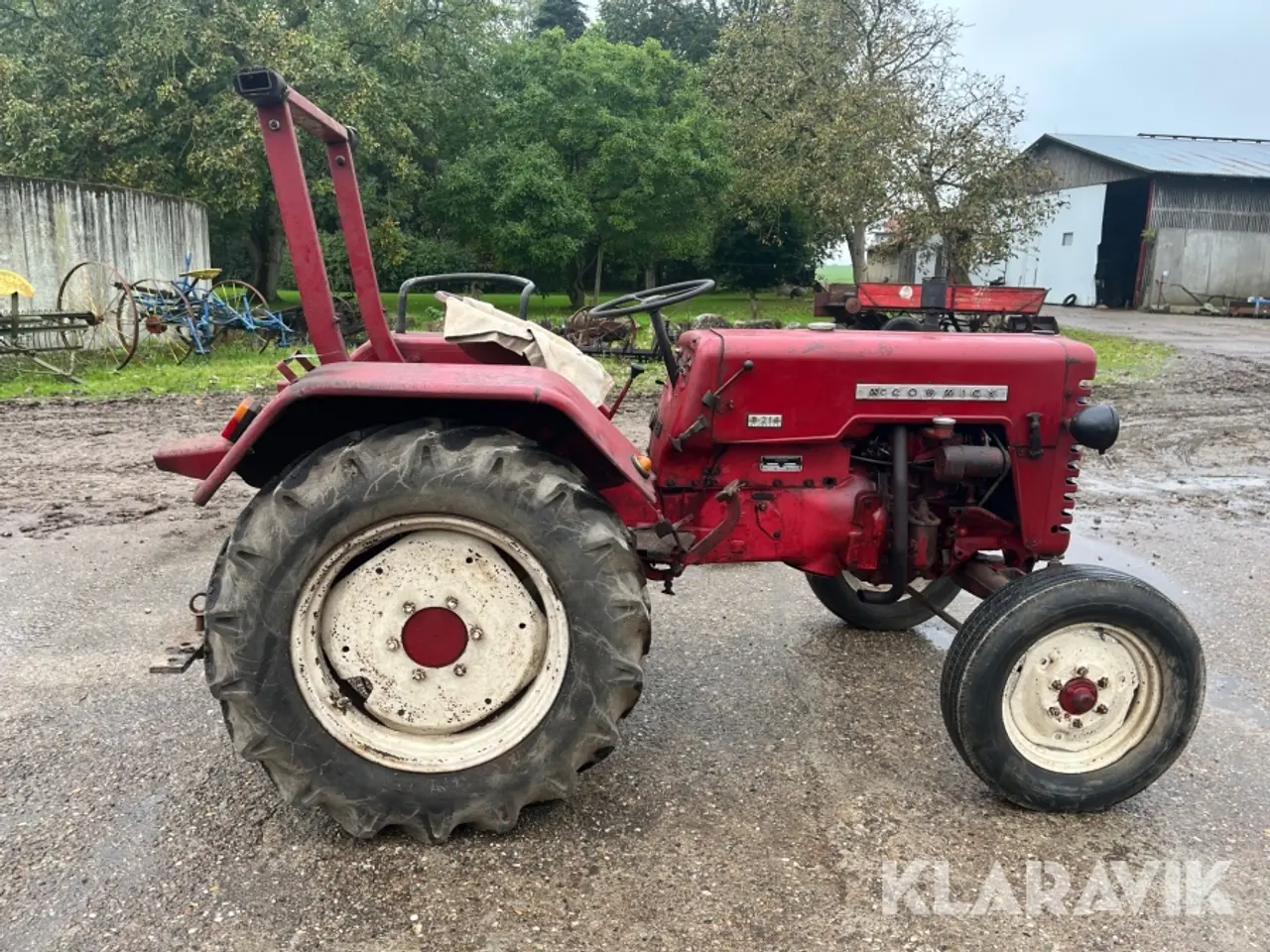 Billede 10 - Veterantraktor Mc Cormick D-214 standard