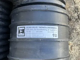 Tagnedløbsbrønd.