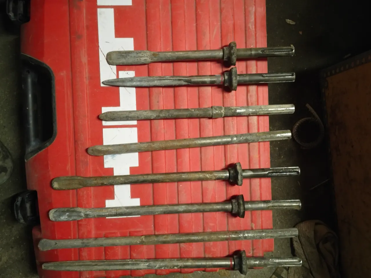 Billede 1 - Brugte Hilti mejsler