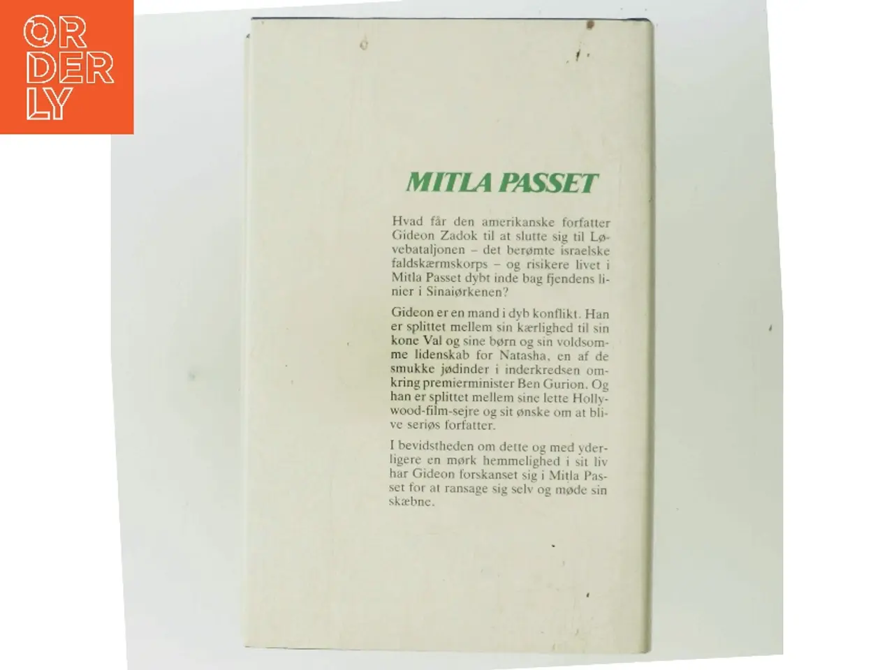 Billede 3 - Mitla passet af Leon Uris (Bog)