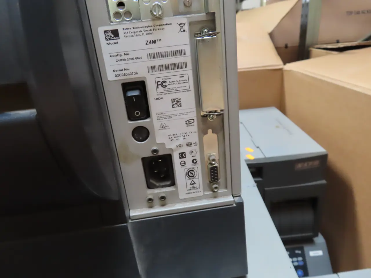 Billede 4 - Thermal Transfer Label Printer ZEBRA Z4Mplus