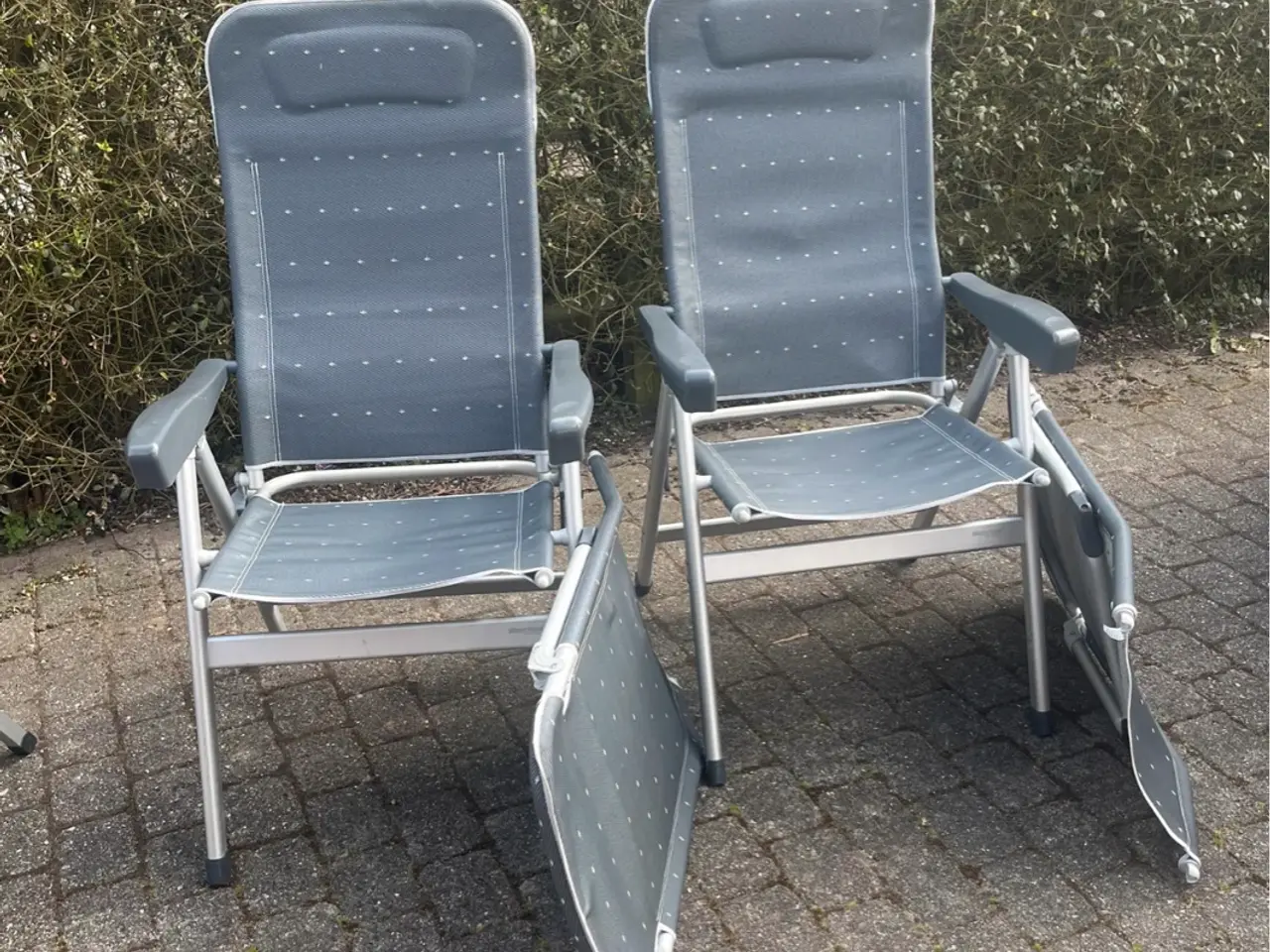 Billede 2 - Campingstole med fodstytte