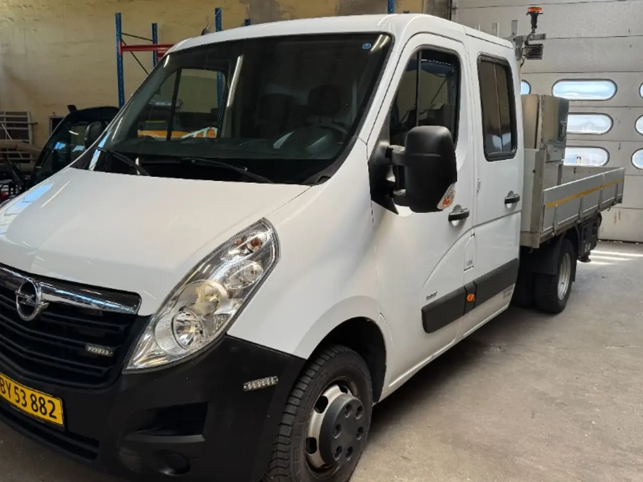Billede 1 - Opel Movano med Hiab T-Hiduo 018 kran