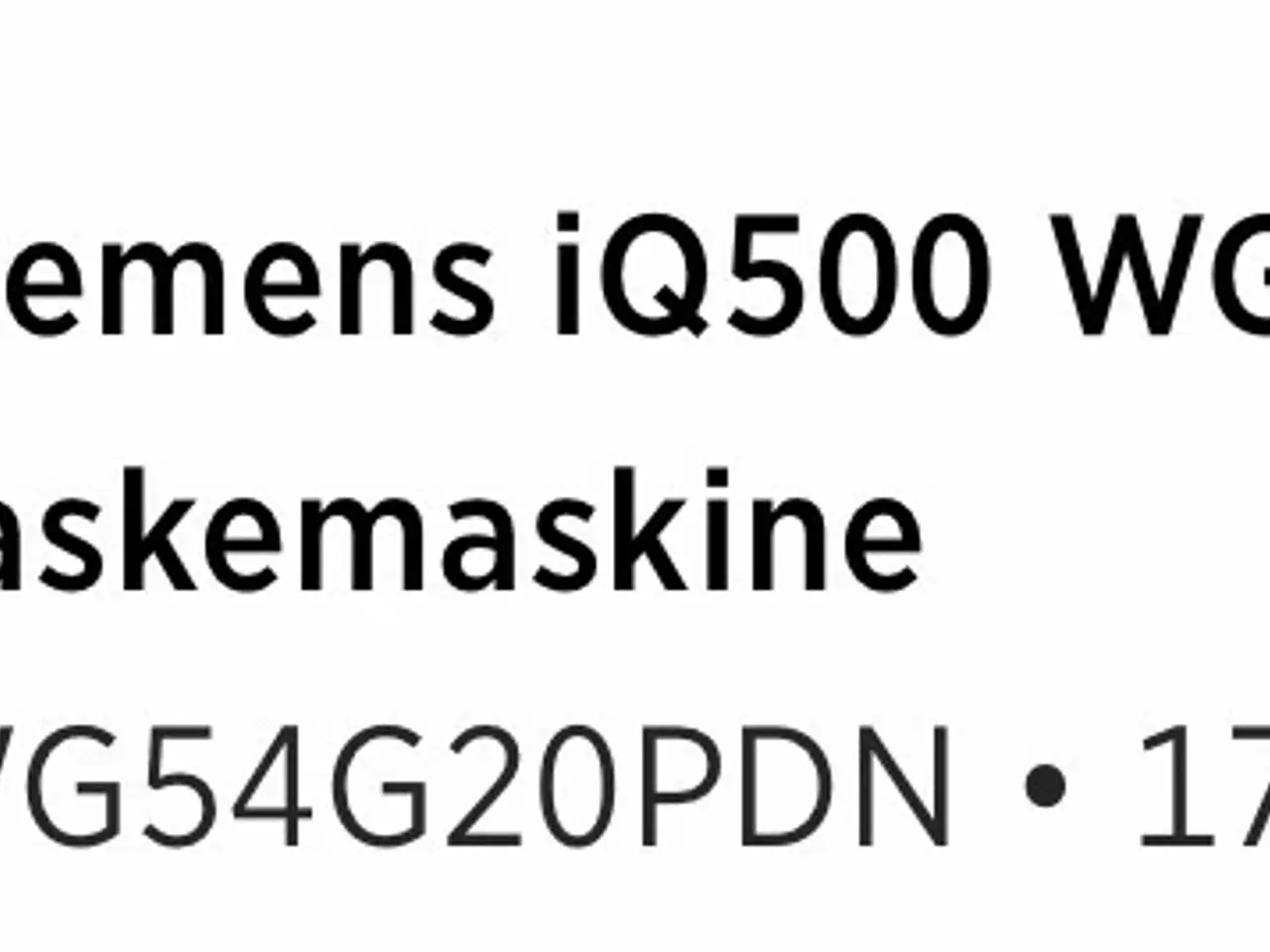 Billede 5 - Siemens IQ500 2,5 år fejlfri 
