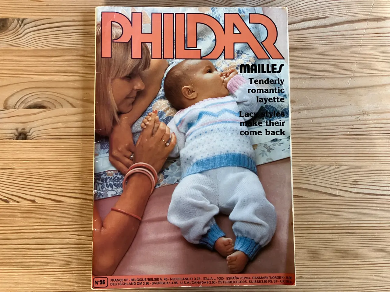 Billede 1 - Phildar Strikkebog nr. 56