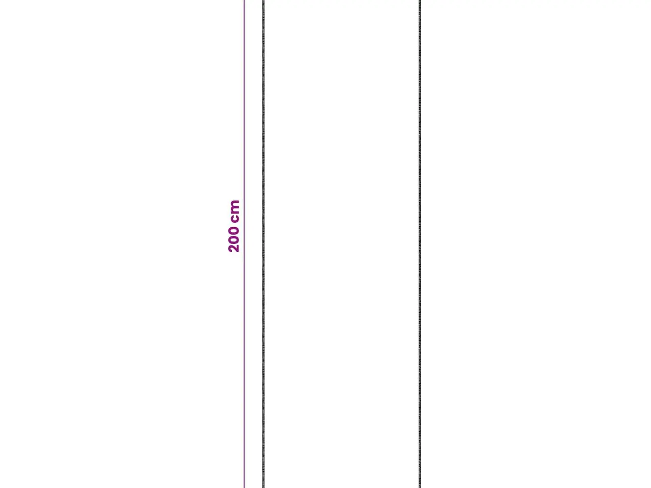Billede 6 - Gulvtæppe beige 50 x 200 cm - kort luv