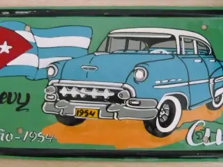 CUBA BIL BLIK SKILT