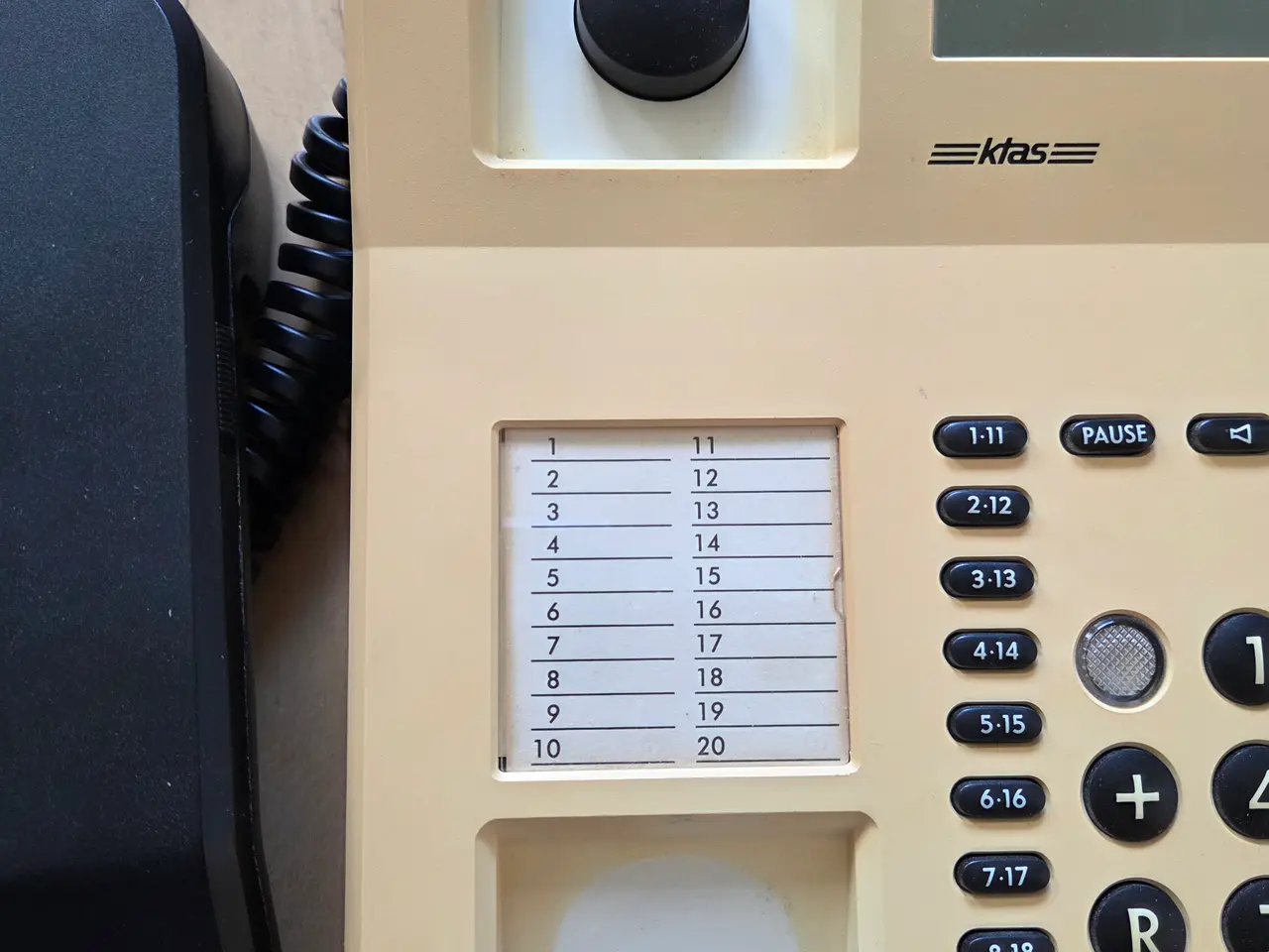 Billede 4 - KTAS Athene Luxe fastnettelefon med display