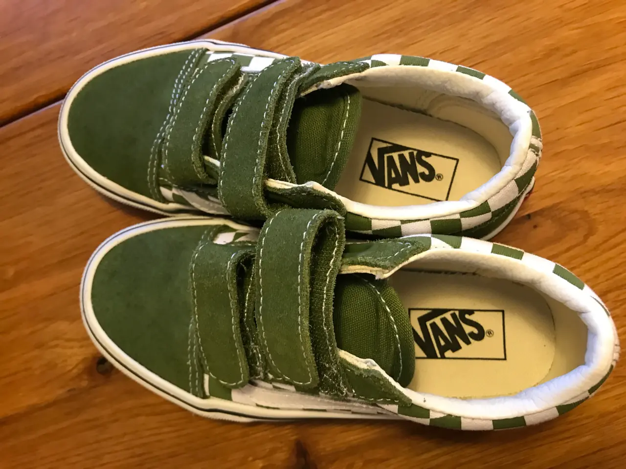 Billede 2 - Smarte olivengrønne Vans sneakers