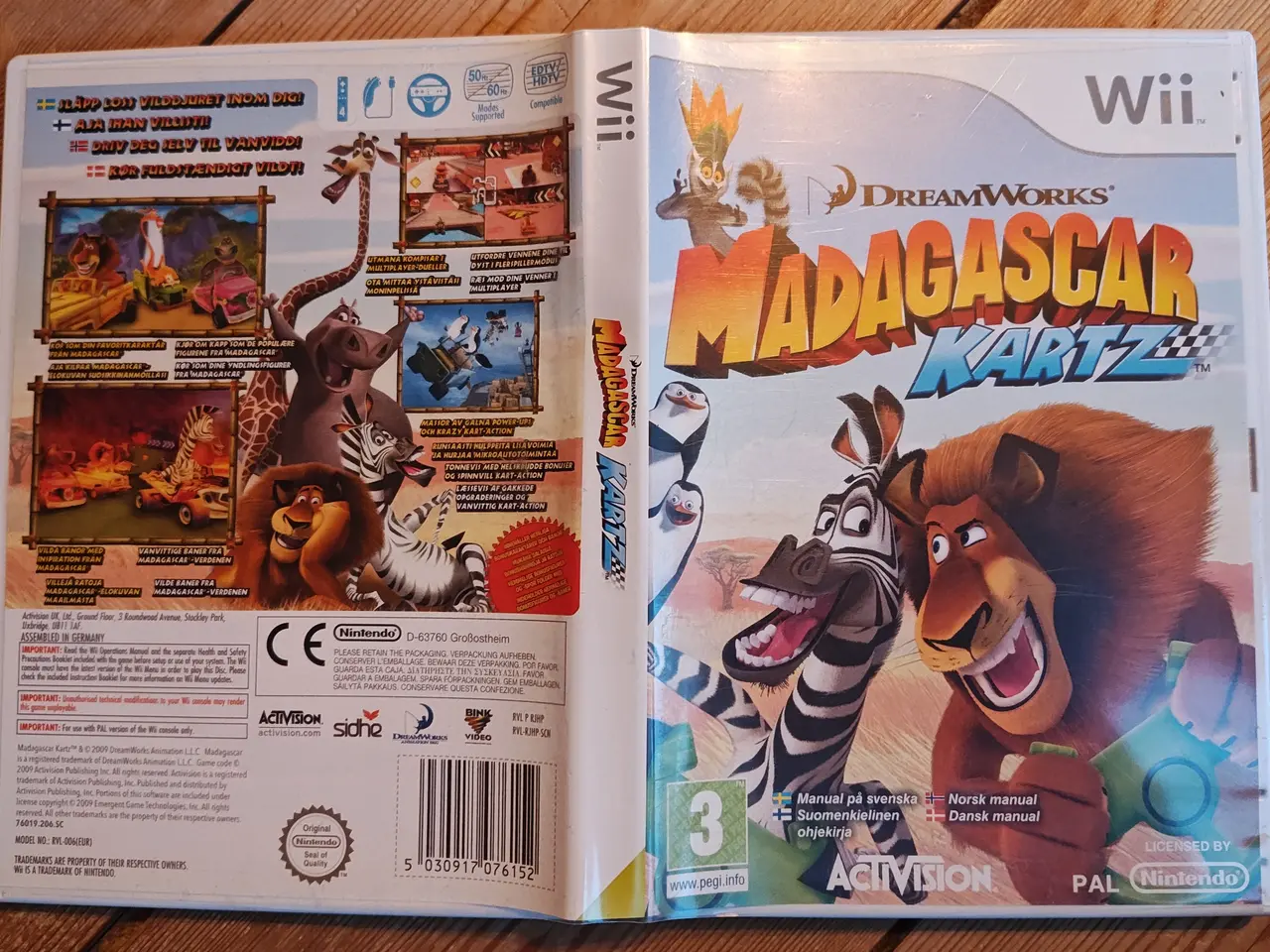 Billede 1 - Madagascar Kartz til Nintendo Wii Carts Cars