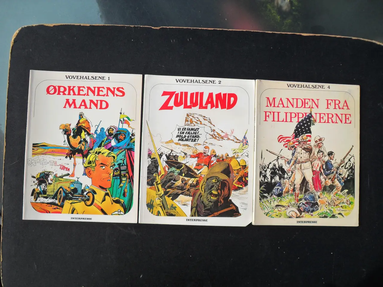 Billede 1 - vovehalsene nr. 1,2,4 flot stand, samlet pris