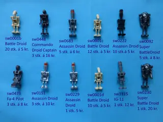 Lego Star Wars figurer