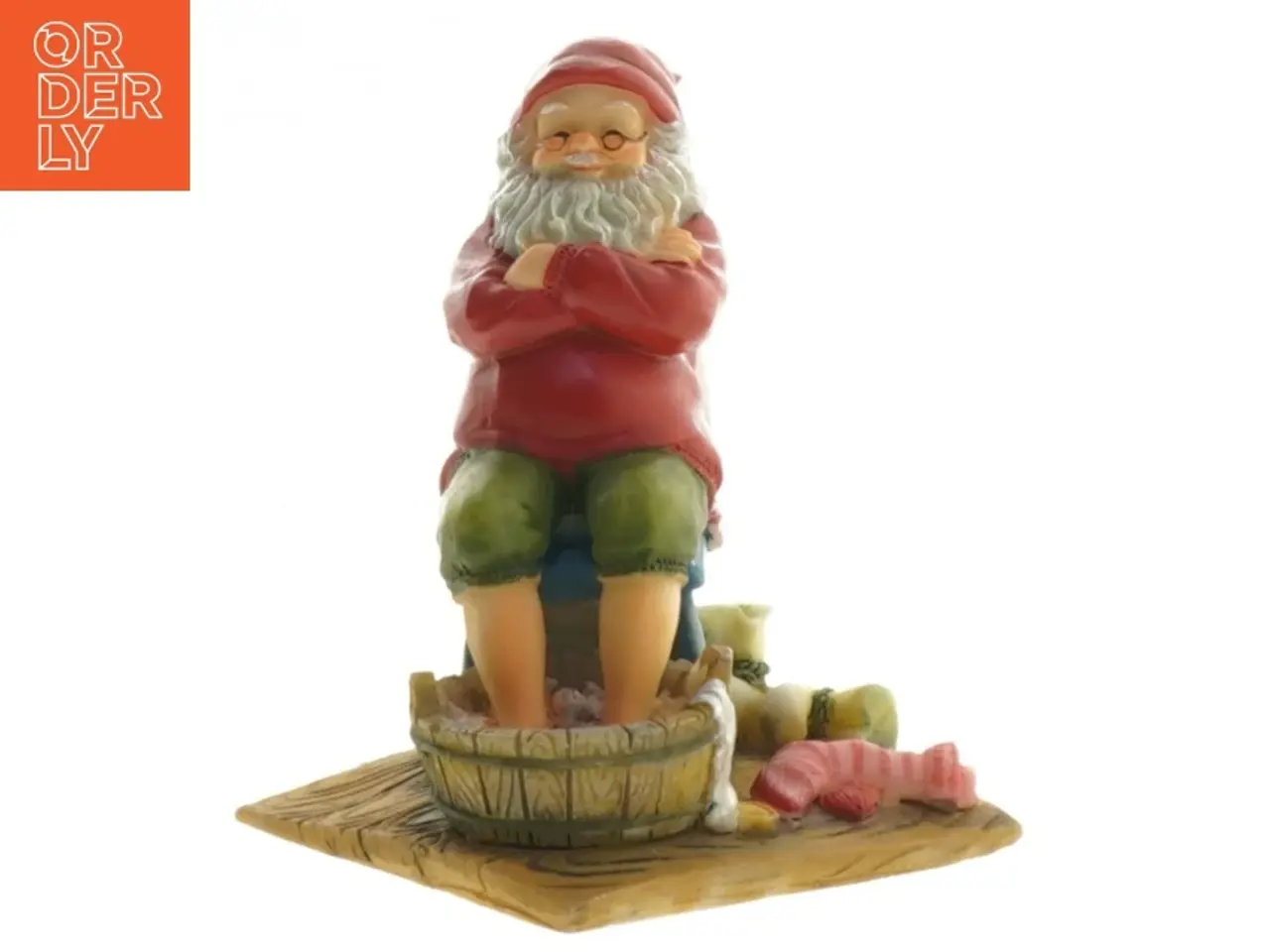 Billede 1 - Nisse figurine (str. 9x7x7 cm)