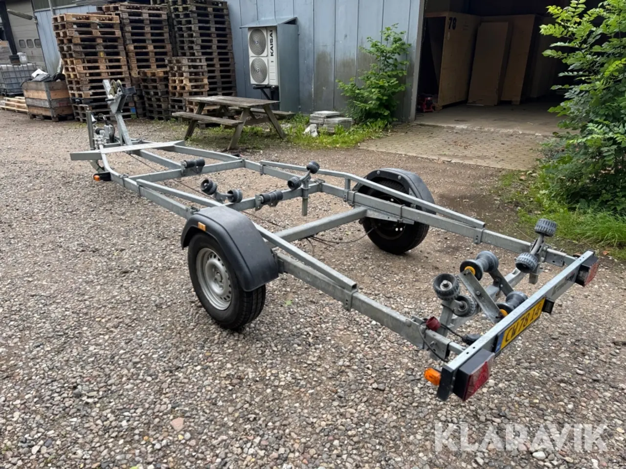 Billede 3 - Bådtrailer Brenderup OC2