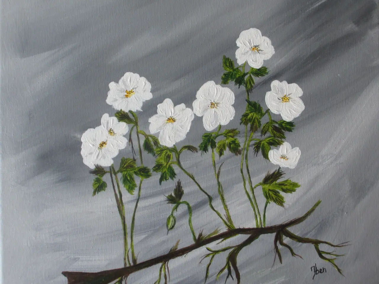 Billede 1 - ACRYL-MALERI nr. 305