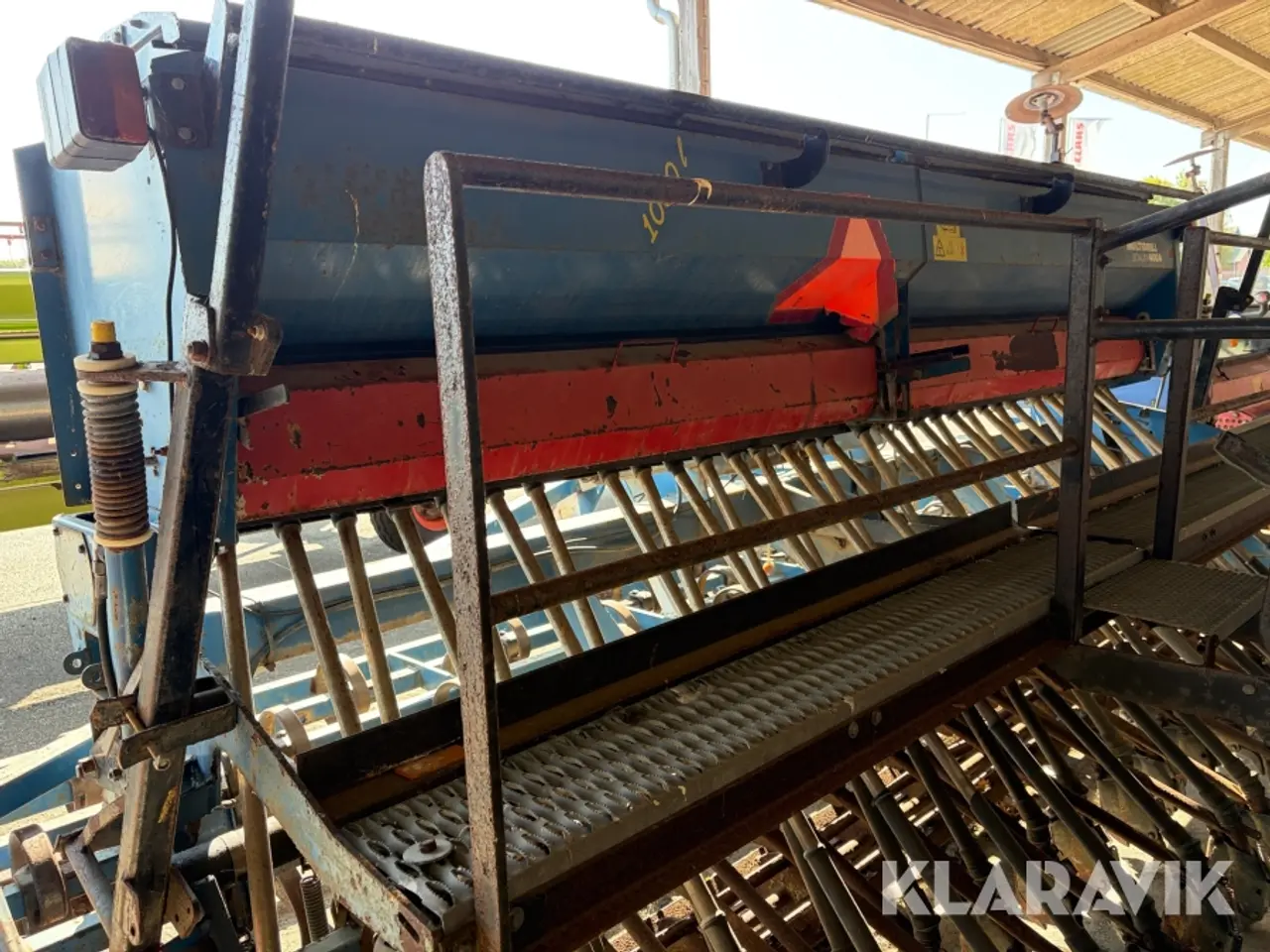 Billede 5 - Kombiharve med planke og såmaskine Agrodan Multidrill 400a