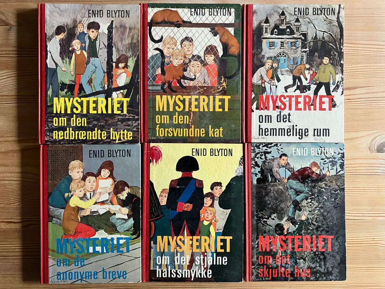Billede 1 - 33 gamle bøger af Enid Blyton, Grafisk Forlag