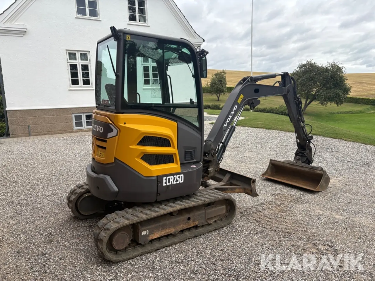 Billede 5 - Minigraver Volvo ECR25D med skovle
