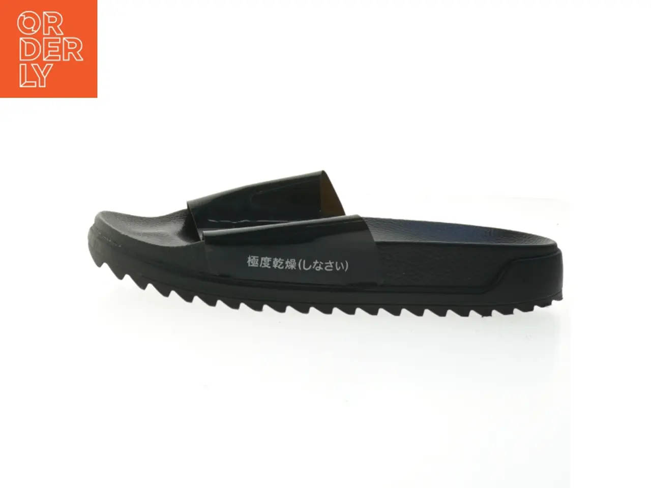 Billede 1 - SuperDry Sorte sandaler med glat overdel (str. Længde, 28 cm)
