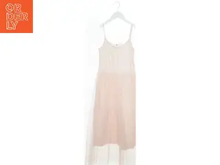 Beige kjole med stropper fra H&M (str. 158)
