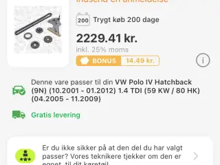 Motordel VW Audi Seat Skoda