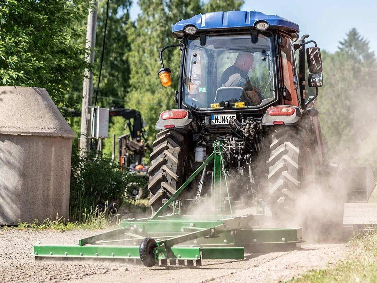 Billede 21 - Traktor Lovol 75 hk 4WD med frontlæsser, Stage V