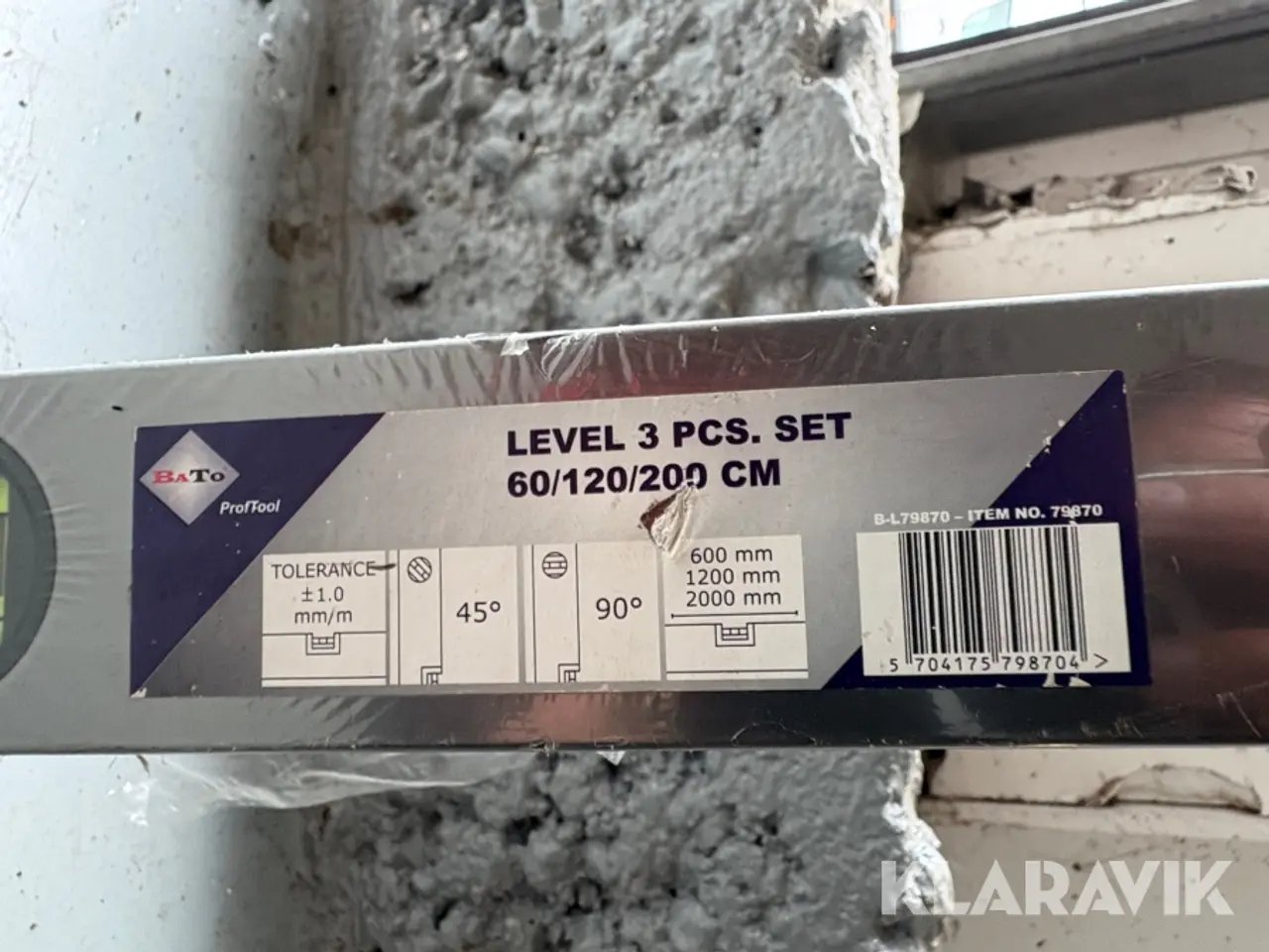 Billede 6 - Vaterpas 4 x 3 styk Bato