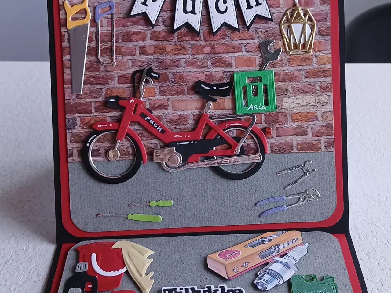Billede 1 - Kort med Puch Maxi kort sælges