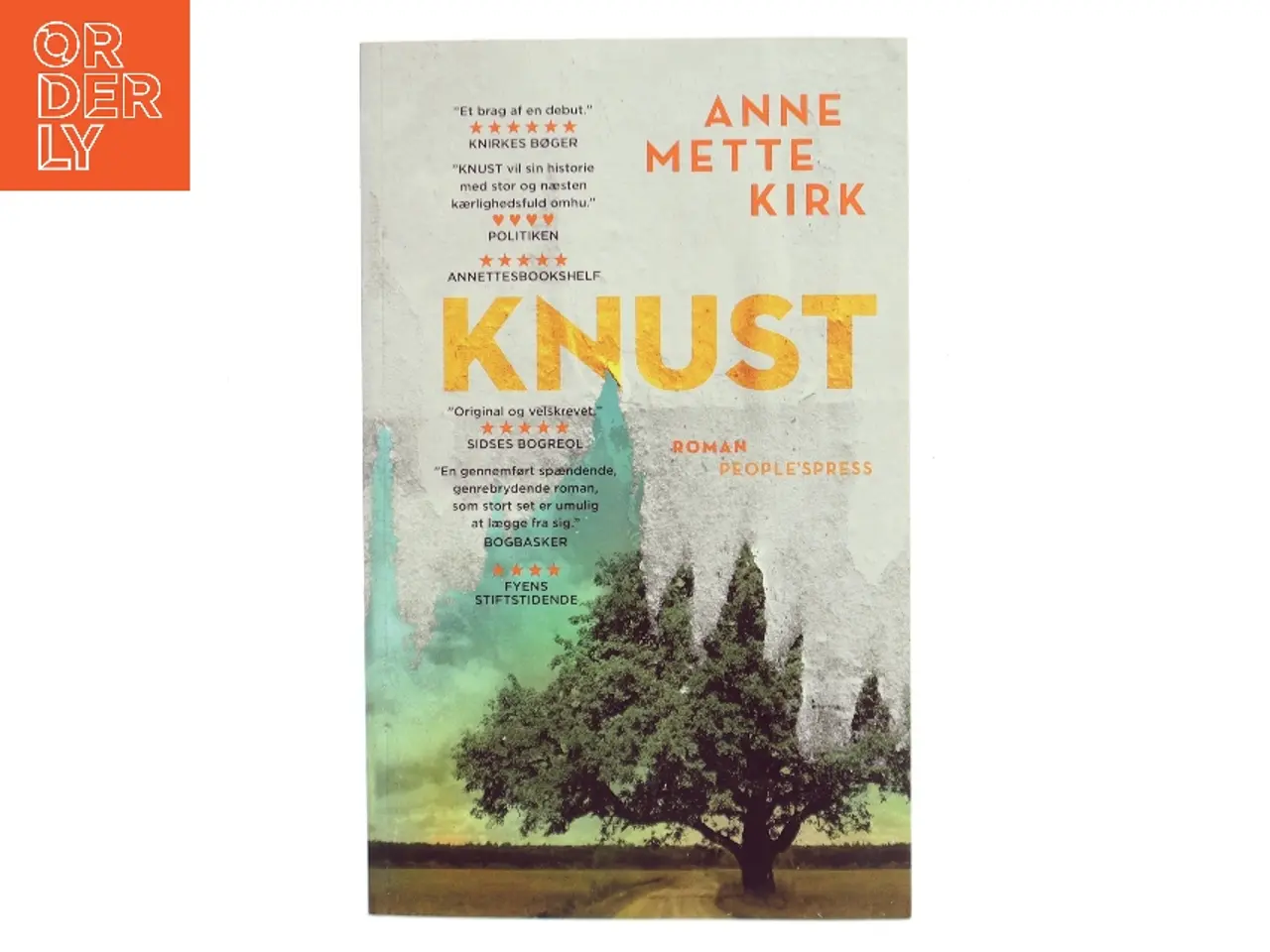 Billede 1 - Knust : roman af Anne Mette Kirk (Bog)
