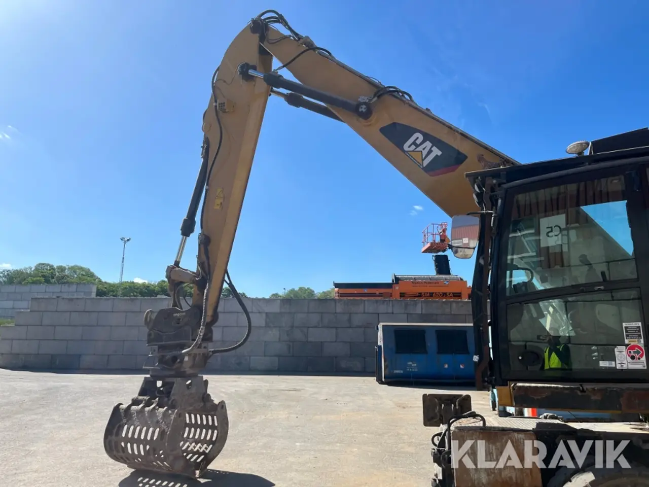 Billede 8 - Sortermaskine Caterpillar MH3022 med hævebart førerhus