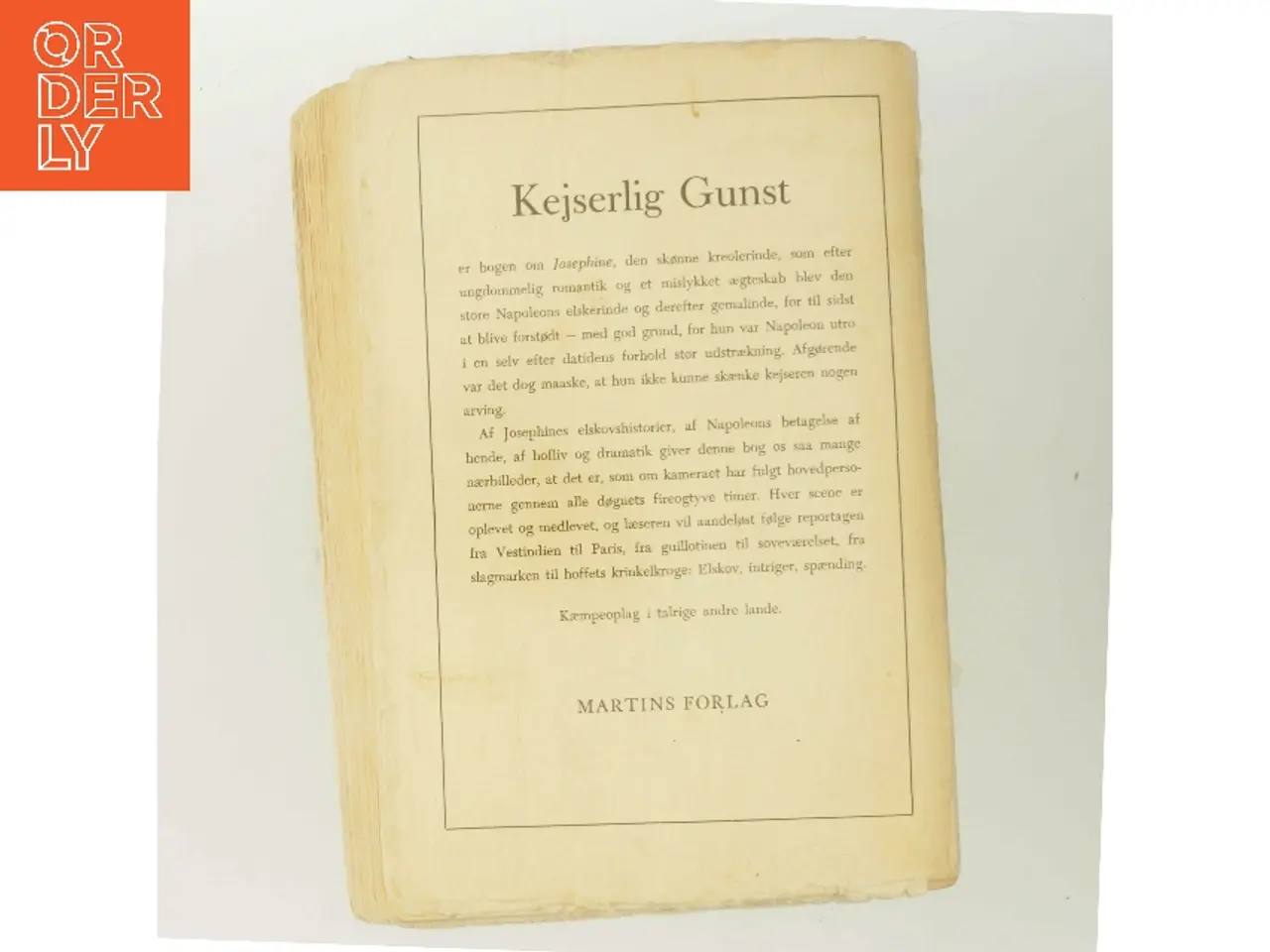 Billede 3 - Kejserlig Gunst af F. W. Kenyon (Bog)